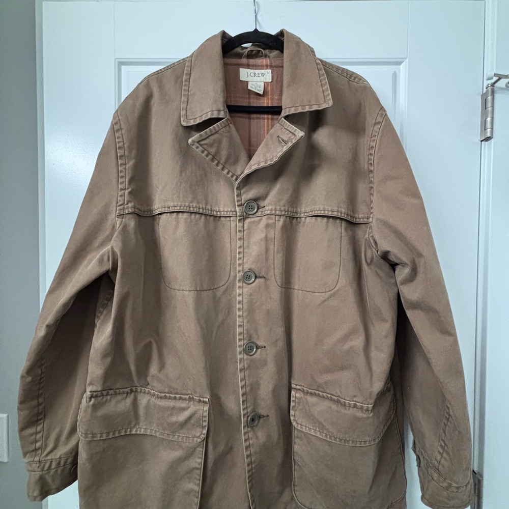 J. Crew Men's Tan Military Field Jacket